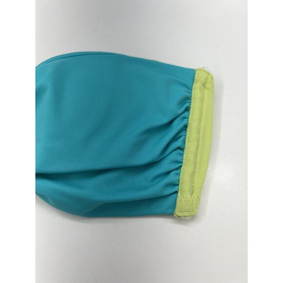 Womens Colorblock Bandeau Swimsuit Bikini Top Size Unknown - Picture 5 of 10